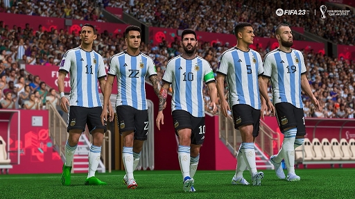 画像ギャラリー No.002のサムネイル画像 / 「FIFA 23」,ワールドカップでのアルゼンチン勝利予想に成功。公式ライセンス作品最後の年に4大会連続で勝者を当てる