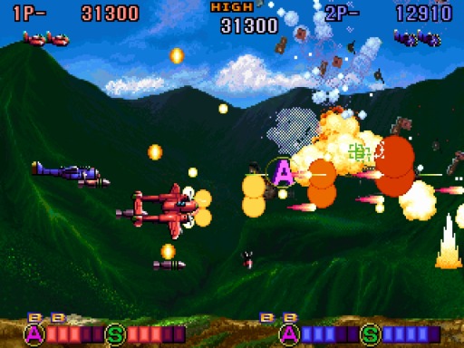画像ギャラリー No.007のサムネイル画像 / exA-Arcadia版「P-47 ACES改」のロケーションテストが7月21日から27日まで大阪と神奈川で開催に