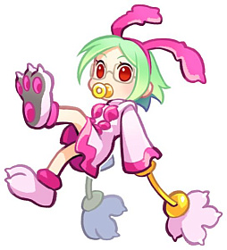 画像ギャラリー No.002のサムネイル画像 / スタジオ最前線最新作「MilkChan」(ミルクちゃん)がAMP3で7月下旬に稼働決定。お城の最上階の王様にミルクを届けるジャンピングアクション