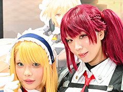 「イザリア」「ドルフロ2」のキャラに扮した千葉チュチュさん，純米あやのさんらコスプレイヤーをXDブースで激写［TGS2024］