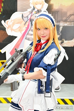 画像ギャラリー No.018のサムネイル画像 / 「イザリア」「ドルフロ2」のキャラに扮した千葉チュチュさん，純米あやのさんらコスプレイヤーをXDブースで激写［TGS2024］