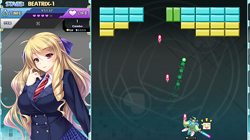 画像ギャラリー No.002のサムネイル画像 / ブロック崩しゲーム「Pretty Girls Breakout! PLUS」,Steamで本日配信。10人の女の子たちと,新ゲームモードなどを実装