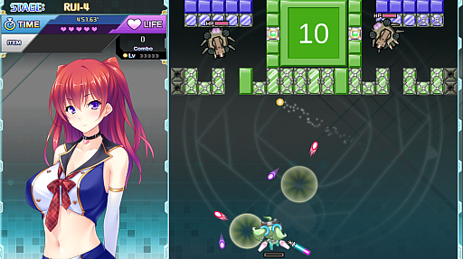 画像ギャラリー No.004のサムネイル画像 / ブロック崩しゲーム「Pretty Girls Breakout! PLUS」,Steamで本日配信。10人の女の子たちと,新ゲームモードなどを実装