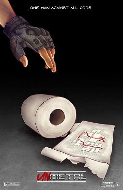 画像ギャラリー No.010のサムネイル画像 / コンシューマ版「UnMetal」本日発売。緊急ミッションに巻き込まれた一般市民の脱出劇を描く，パロディ満載の2Dステルスアクション