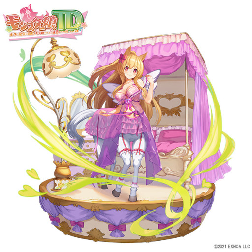 画像ギャラリー No.004のサムネイル画像 / スマホアプリ版「モンスター娘TD」の事前登録受付が開始に。登録者数15万人達成で3000個の幻獣石を受け取れるチャンス