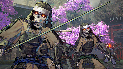 画像ギャラリー No.024のサムネイル画像 / “ガールズ侍アクション”「SAMURAI MAIDEN -サムライメイデン-」発表。地獄の亡者がひしめく本能寺地下冥界を“侍JK”と乙女忍者が駆け抜ける