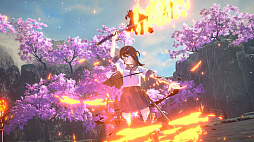画像ギャラリー No.038のサムネイル画像 / “ガールズ侍アクション”「SAMURAI MAIDEN -サムライメイデン-」発表。地獄の亡者がひしめく本能寺地下冥界を“侍JK”と乙女忍者が駆け抜ける