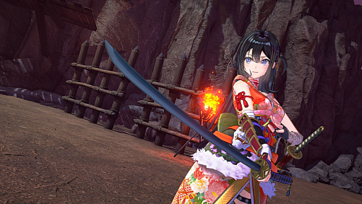 画像ギャラリー No.009のサムネイル画像 / ガールズ侍アクション「SAMURAI MAIDEN -サムライメイデン-」,PS Storeとニンテンドーeショップでダウンロード版の予約受付開始。デラックスエディションの発売も決定