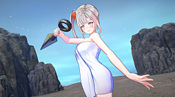 画像ギャラリー No.003のサムネイル画像 / 「SAMURAI MAIDEN」，新しい衣装「丈夫なバスタオル」と待機画面背景「冥界温泉」を実装するアップデートを実施