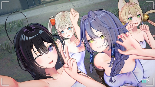 画像ギャラリー No.007のサムネイル画像 / 「SAMURAI MAIDEN」，新しい衣装「丈夫なバスタオル」と待機画面背景「冥界温泉」を実装するアップデートを実施