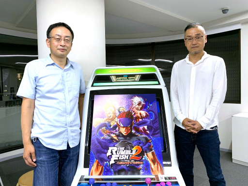 画像ギャラリー No.001のサムネイル画像 / 「ザ・ランブルフィッシュ 2」メディア向け試遊会レポート。アーケード版の開発スタッフに当時の話やおすすめのキャラクターなども聞いた