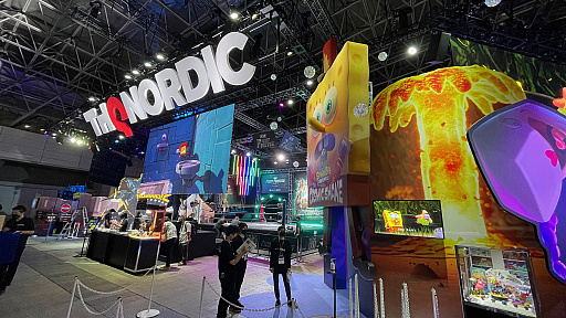 画像ギャラリー No.002のサムネイル画像 / ［TGS2022］AEWのプロレスリングがTHQ Nordicブースに登場。リングでの記念撮影のほか，AEWエキシビションをTGS最終日まで毎日2回実施