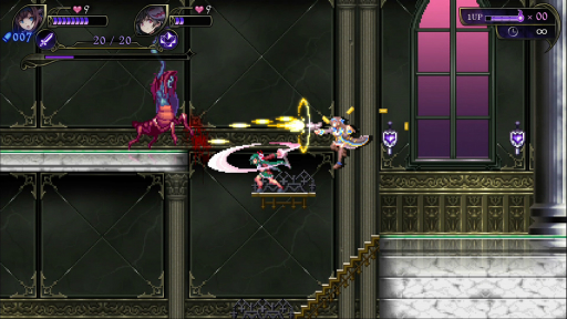 画像ギャラリー No.008のサムネイル画像 / インティ・クリエイツの新作「Grim Guardians: Demon Purge」プレイレポート。悪魔ハンターの姉妹を交代しながら戦うアクションが楽しい