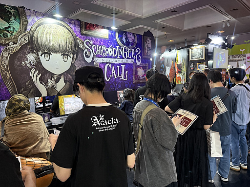 画像ギャラリー No.013のサムネイル画像 / これぞインディーなつながり? 「シュレディンガーズ・コール」とOdencatのねこコラボがBitSummit会場で実施中