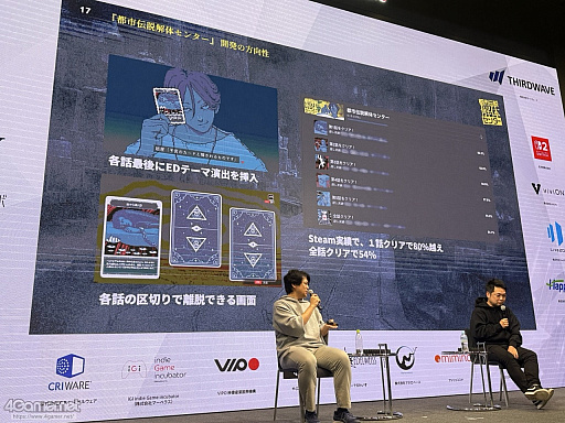 画像ギャラリー No.016のサムネイル画像 / 「都市伝説解体センター」が挑んだ“優しいゲーム設計”とは――プレイヤー全員をクリアまで導く仕組みと，作り切ることの力［IDC2025］