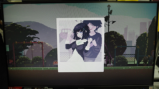 画像ギャラリー No.015のサムネイル画像 / ［TGS2023］3回レポってもまだ足りない。「電気街の喫茶店」はニッポンバシで早口な限界オタクメイドと出会うゲームだった