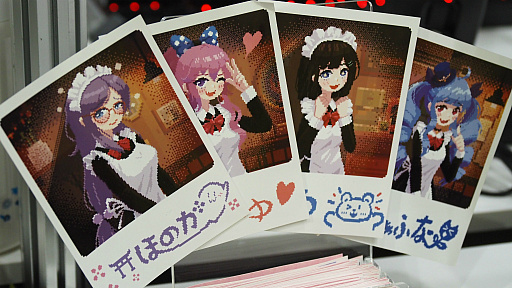 画像ギャラリー No.017のサムネイル画像 / ［TGS2023］3回レポってもまだ足りない。「電気街の喫茶店」はニッポンバシで早口な限界オタクメイドと出会うゲームだった