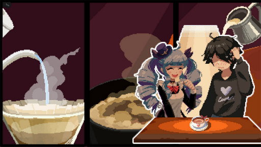 画像ギャラリー No.010のサムネイル画像 / ［プレイレポ］「電気街の喫茶店」は，ドット絵のヒロインとオタク街が素敵な，日本橋やオタク文化へのラブレターだ