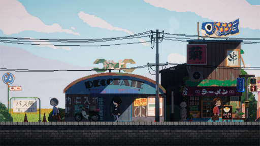 画像ギャラリー No.035のサムネイル画像 / ［プレイレポ］「電気街の喫茶店」は，ドット絵のヒロインとオタク街が素敵な，日本橋やオタク文化へのラブレターだ