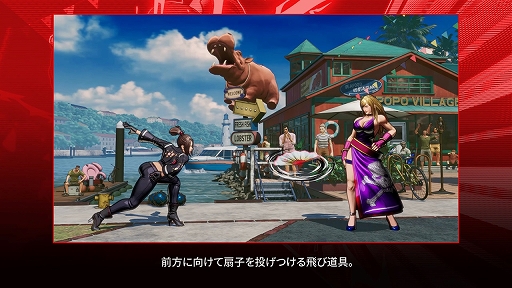 画像ギャラリー No.002のサムネイル画像 / 「餓狼伝説 City of the Wolves」，不知火 舞の必殺技を解説付きで紹介するキャラクターガイドを公開