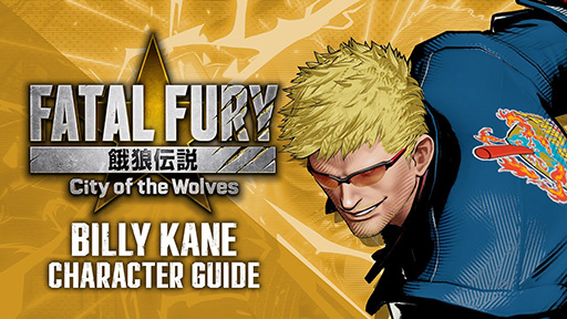 画像ギャラリー No.001のサムネイル画像 / 「餓狼伝説 City of the Wolves」，ビリー・カーンのキャラクターガイドを公開。おなじみの三節棍を使った「旋風棍」などの必殺技を紹介