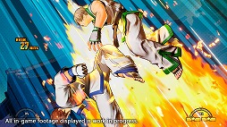 画像ギャラリー No.010のサムネイル画像 / 「餓狼伝説 City of the Wolves」，最新DLCキャラ「キム・カッファン」を9月24日に配信。2人の息子に続き，韓国最強のテコンドー使いが参戦