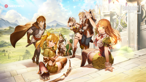 画像ギャラリー No.001のサムネイル画像 / スマホ向けビジュアルノベルRPG「ブラウンダストストーリー」事前登録を受付中