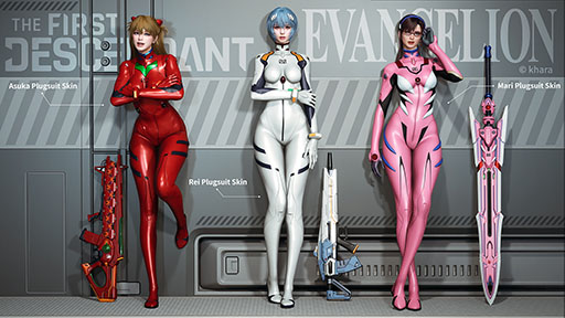 画像ギャラリー No.001のサムネイル画像 / 「The First Descendant」,アニメ「エヴァンゲリオン」シリーズとのコラボが開催中