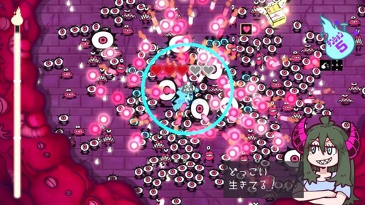 画像ギャラリー No.002のサムネイル画像 / ［プレイレポ］ひたすらパリィ！ パリィ！ 無数の敵の攻撃を受け流していく「パーリィナイトメア」は，病みつきになるアクションゲームだ