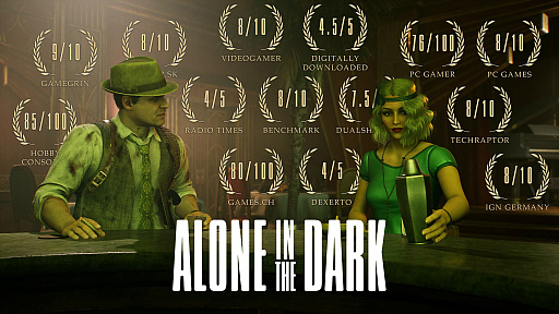 画像ギャラリー No.001のサムネイル画像 / 販売中のサバイバルホラー「Alone in the Dark」,メディアから寄せられたコメントを紹介するアコレイドトレイラー公開