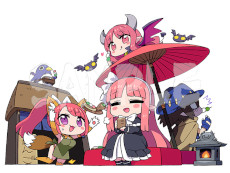 画像ギャラリー No.019のサムネイル画像 / 「魔界戦記ディスガイア7」,“コレクターズBOX”を飾る原田たけひと氏の描き下ろしイラストを公開。初回生産特典や各店舗特典も明らかに