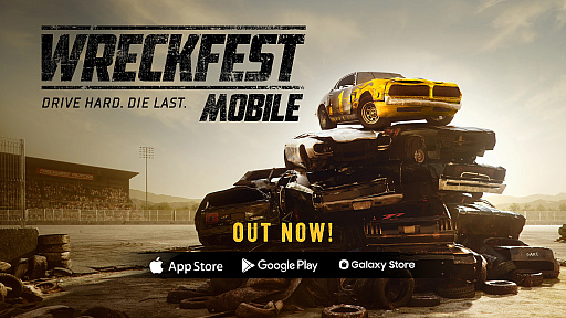 画像ギャラリー No.001のサムネイル画像 / ルール無用の乱戦レース「Wreckfest レックフェスト」，モバイル版を配信開始
