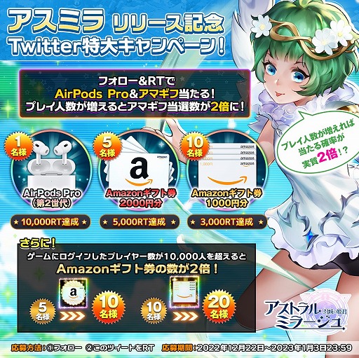 画像ギャラリー No.004のサムネイル画像 / 「アストラルミラージュ」,新英雄“リトニー”が登場する新年イベントを開催