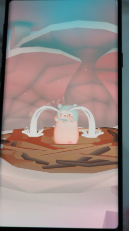 画像ギャラリー No.005のサムネイル画像 / ［TGS2022］タンポポの綿毛に乗って，空飛ぶクジラの背でスローライフ。かわいいに隙がない，癒やしゲーム「WITH」
