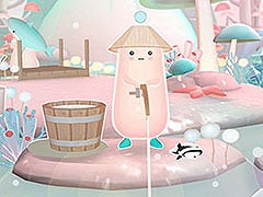 空飛ぶクジラの上で送るスローライフ。「WITH: Whale In The High -空とぶ夢色くじら-」，6月29日に配信スタート
