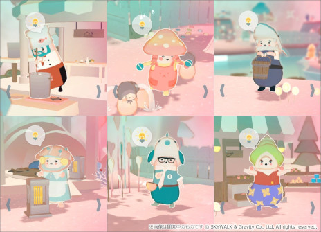 画像ギャラリー No.003のサムネイル画像 / 癒やし系放置ゲーム「ももいろくじら 妖精うぃずの空庭」，再リリース日が11月5日に決定。事前登録受付を開始