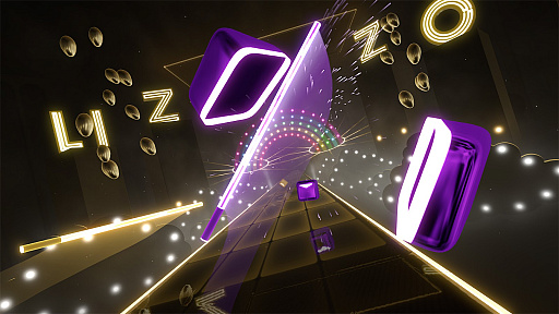 画像ギャラリー No.001のサムネイル画像 / 「Beat Saber」,米国歌手Lizzoさんの「ミュージックパック」を配信。ニューアルバムより3曲を含む全9曲を収録