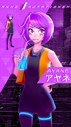 画像ギャラリー No.004のサムネイル画像 / Switch版「アノー：ミューテーショネム」本日リリース。SCPの世界設定を下敷きにした，“2D＋3D”なサイバーパンク・アクションADV