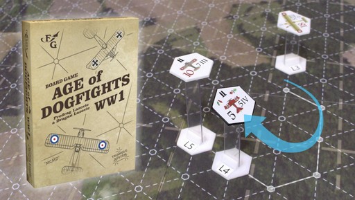 画像ギャラリー No.001のサムネイル画像 / 空戦ボードゲーム「エイジ・オブ・ドッグファイト:WW1」の日本語版が10月に発売