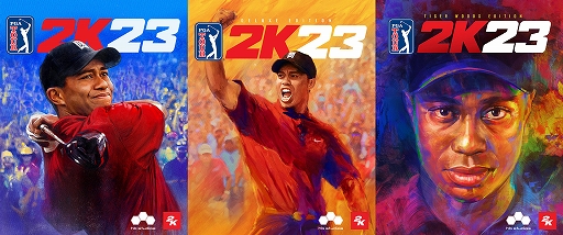 画像ギャラリー No.001のサムネイル画像 / 「ゴルフ PGAツアー 2K23」,10月11日に発売決定。タイガー・ウッズ選手がプレイアブル選手で登場