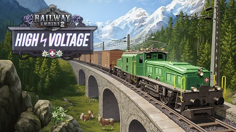 画像ギャラリー No.008のサムネイル画像 / 「レイルウェイ エンパイア2」電気機関車を追加する新DLC「ハイ ボルテージ」本日リリース。新たなマップ「スイス」を実装