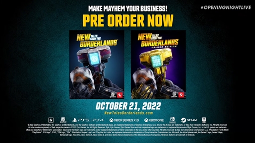 画像ギャラリー No.005のサムネイル画像 / 「New Tales From The Borderlands」の発売日が2022年10月21日に決定。RPGシューターの金字塔，ボーダーランズシリーズ最新作