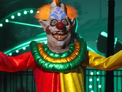 名作ホラーコメディ映画を原作にした「キラークラウン：ザ・ゲーム」6月5日に発売。殺人ピエロと住人の非対称マルチプレイゲーム