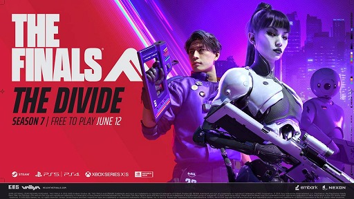 画像ギャラリー No.001のサムネイル画像 / 「THE FINALS」シーズン7「THE DIVIDE」が開幕。新アリーナ「NOZOMI/CITADEL」や新規プレイヤーの指導役となる新プログラムを実装