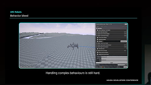 画像ギャラリー No.025のサムネイル画像 / 「ARC Raiders」のロボットはどう動いているのか。Embark Studiosが語った機械学習の実例と，「組織とツール」という泥臭い教訓をレポート［NDC26］