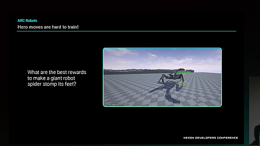 画像ギャラリー No.027のサムネイル画像 / 「ARC Raiders」のロボットはどう動いているのか。Embark Studiosが語った機械学習の実例と，「組織とツール」という泥臭い教訓をレポート［NDC26］