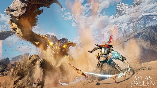 画像ギャラリー No.002のサムネイル画像 / 砂を操り,巨獣たちを狩猟する。アクションRPG「Atlas Fallen」,PS5/Xbox Series X|S向けに12月14日に発売決定