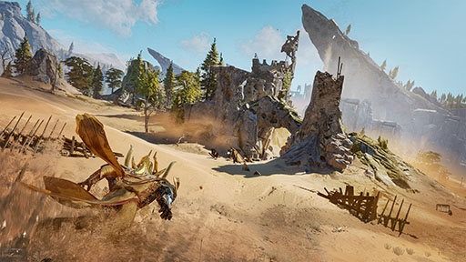 画像ギャラリー No.002のサムネイル画像 / 砂の惑星を舞台とした三人称視点のアクションRPG「Atlas Fallen」,PS5/Xbox Series X|S版を本日発売