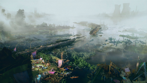 画像ギャラリー No.003のサムネイル画像 / 水没世界で共同サバイバル「Floodland」が2022年11月15日に発売決定。大災害からの社会形成という難題に挑む
