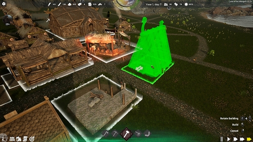 画像ギャラリー No.005のサムネイル画像 / ヴァイキングの村を建設する新作シム「Land of the Vikings」，最新トレイラーと無料デモが公開に